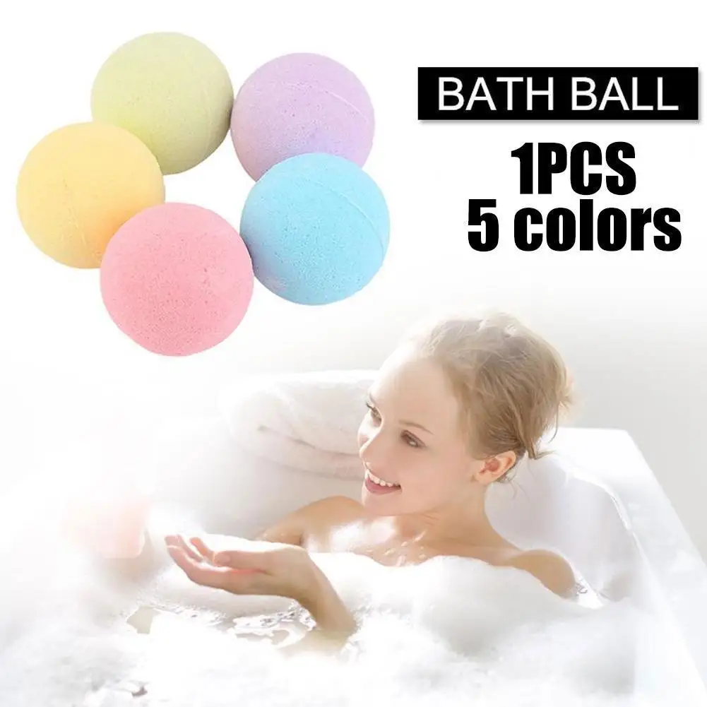 

1PCs 5g Small Bath Bomb Body Stress Relief Bubble Ball Cleaner Shower Handmade SPA Moisturize Stress Salts Bombs Relief Bat B8V0