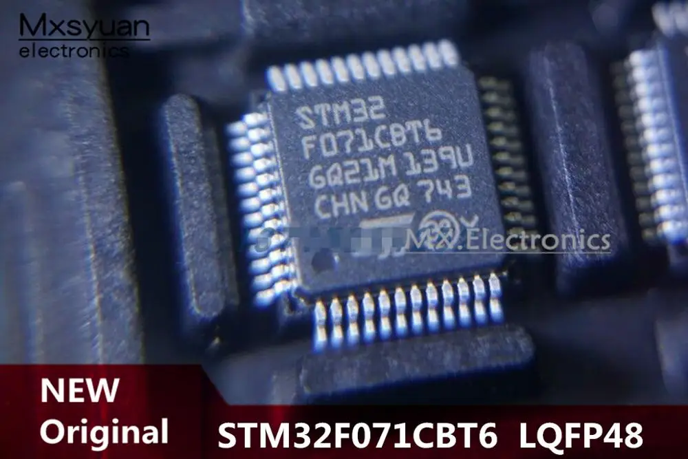 

2 шт./лот STM32F071CBT6 STM32F071 LQFP48 новый оригинальный