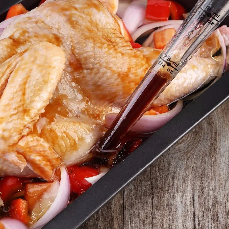 1 шт. 30 мл пластиковый Бастер для индейки с большой силиконовой лампой легкие