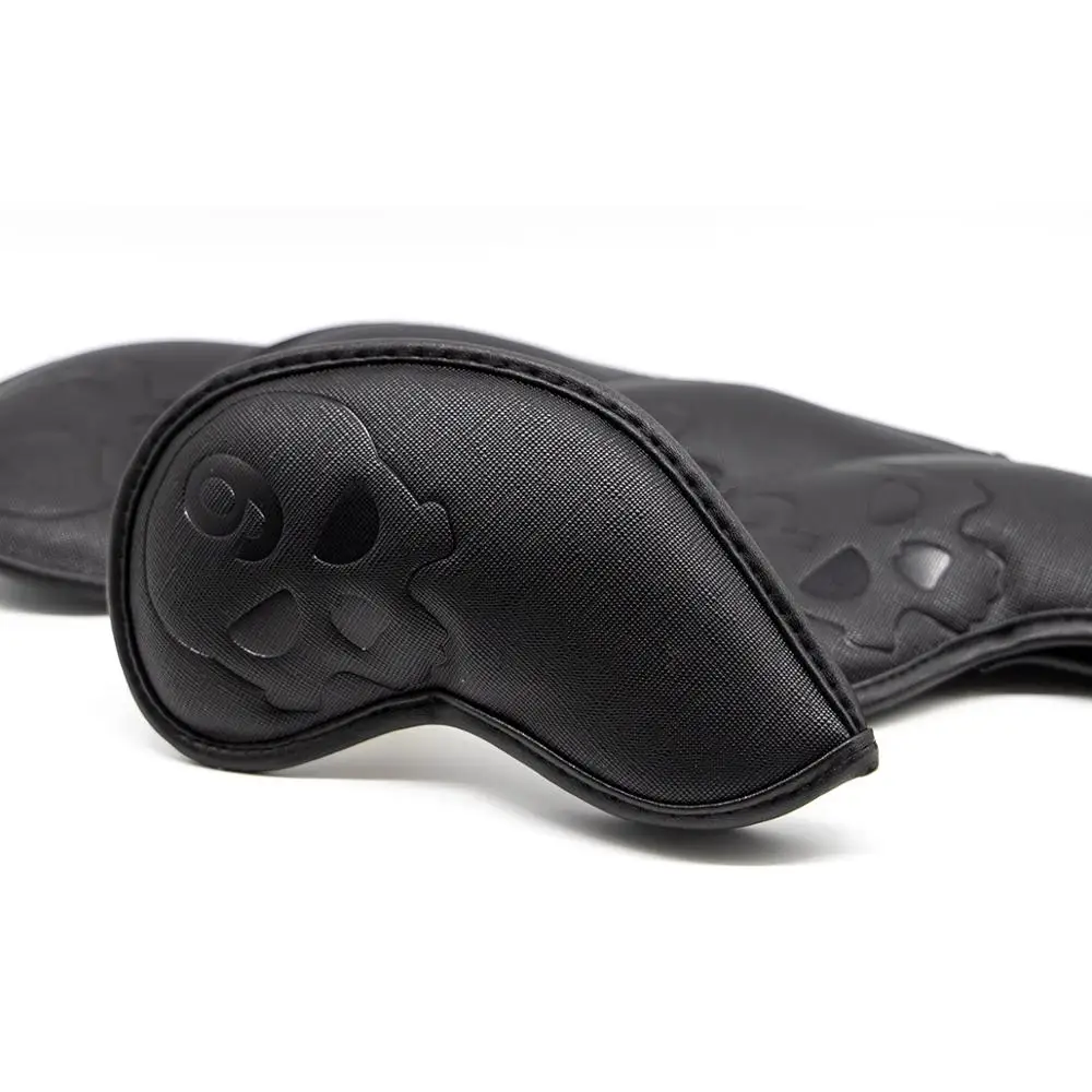 Железная головная повязка для гольф-клуба штампованные чехлы с черепом гольфа