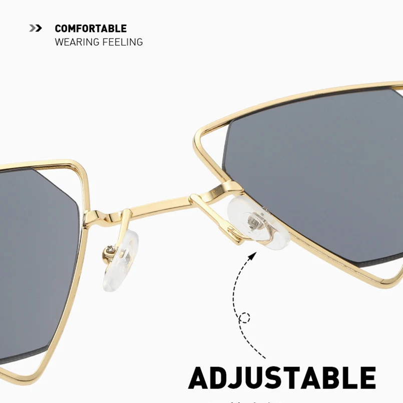 Новинка Модные солнцезащитные очки модные женские индивидуальные