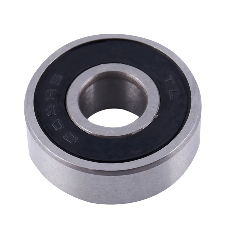 ABSF 606-2RS Sealed Bearing 6mm x 17mm Black - Silver Tone | Обустройство дома
