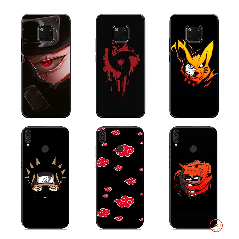 Naruto Shippuden Logo Soft Silicone Case for Huawei Mate 30 20 10 Lite Pro Honor Nova 3 3i 4 5i |