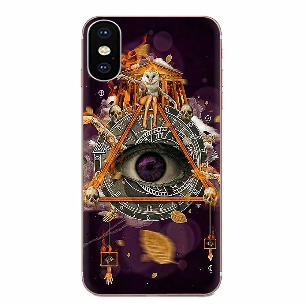 Pyramid Eye Symbol Illuminati Slim для LG G2 G3 G4 G5 G6 G7 K4 K7 K8 K10 K12 K40 Mini Plus Stylus ThinQ 2016 2017