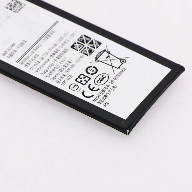 Replacement Battery For Samsung Galaxy C5 SM-C5000 2600mAh Mobile Phone Rechargeable Backup Batteria EB-BC500ABE | Мобильные