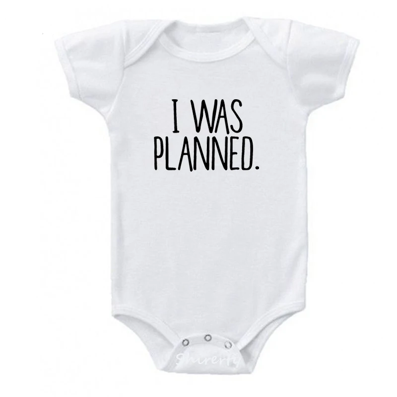 Я планировал и был сюрпризом боди для новорожденных мальчиков девочек хлопковые