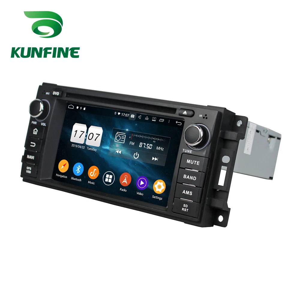 Android 9,0, четыре ядра, 4 Гб ОЗУ, 64 Гб ПЗУ, автомобильный DVD, gps, мультимедийный плеер, стерео, для Jeep Sebring, 300C, Grand Cherokee, компас