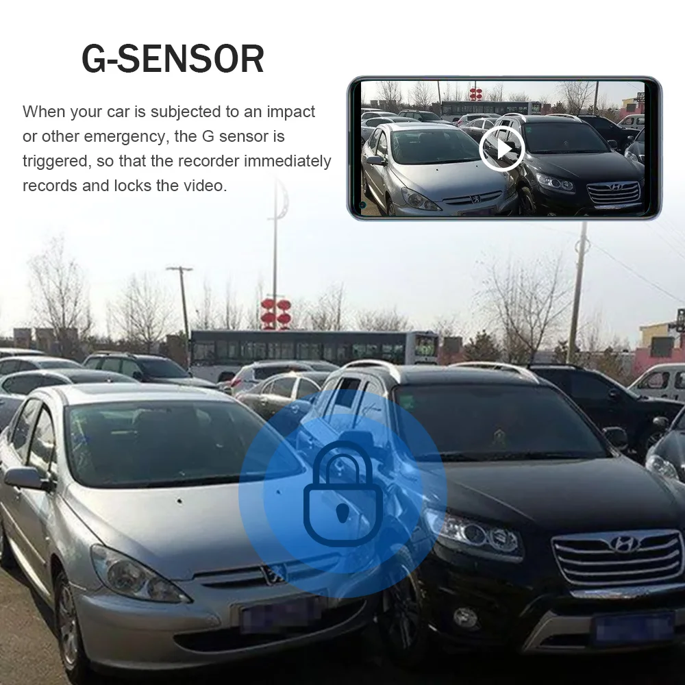 1080P WI FI Автомобильный видеорегистратор Даш Cam автомобильная видео Авто