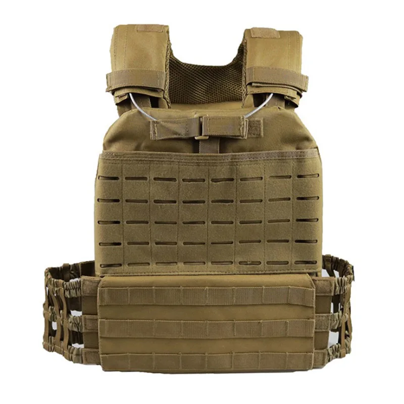 Military Molle Plate Carrier Vest Body Armor Plate Training Military Assault  Chest Rig Combat Hunting CS Protective Vest Men
