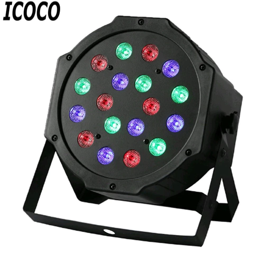 Профессиональные светодиодные сценические огни ICOCO 18 светодиосветодиодный RGB PAR