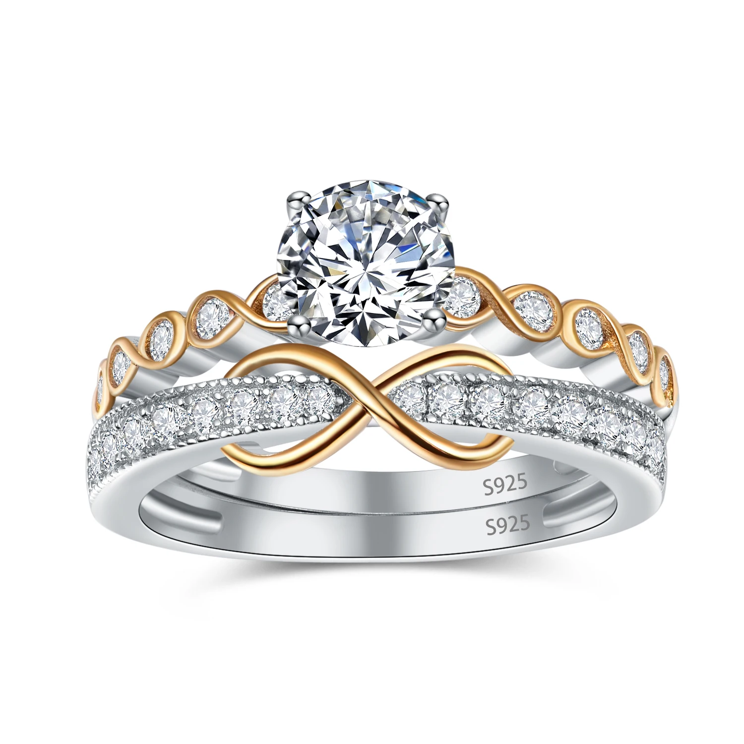 JQUEEN женское кольцо с фианитом 6 5 мм в ширину обручальное серебряное 925 ювелирные