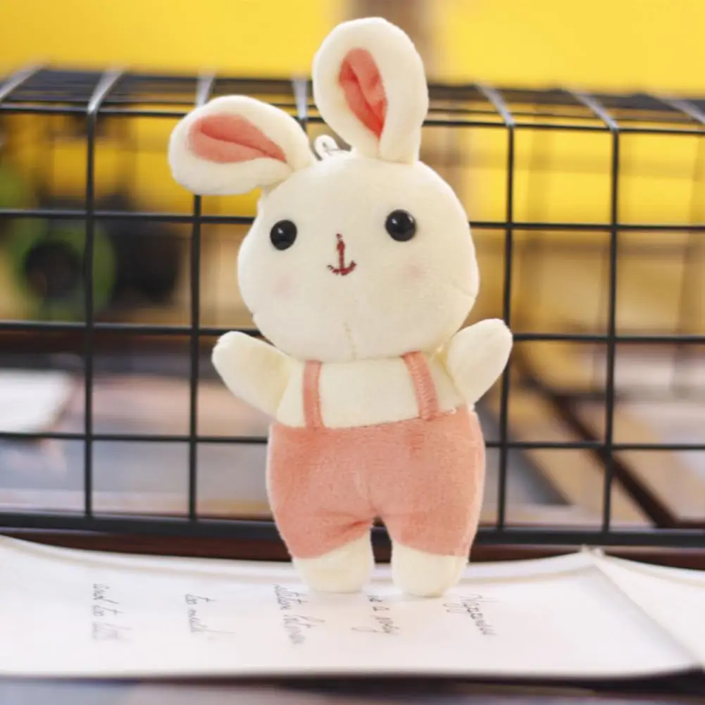 Фото Кролик плюшевая игрушка прекрасный надежный не деформирующий комбинезон кролик