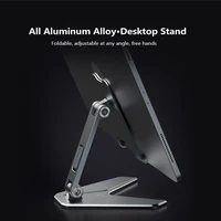 aluminum alloy mobile phone desk cell phone holder stand portable mobile holder for iphone 11 holder stand support tablet stand