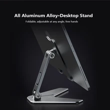 Aluminum Alloy Mobile Phone Desk Cell Phone Holder Stand Portable Mobile Holder For IPhone 11 Holder Stand Support Tablet Stand