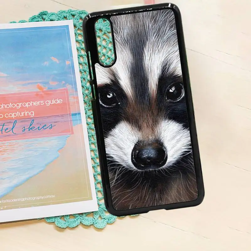 

Raccoon Fox cute Animal high quality luxury Phone Case funda PC for iPhone 11 12 pro XS MAX 8 7 6 6S Plus X 5S SE 2020 XR