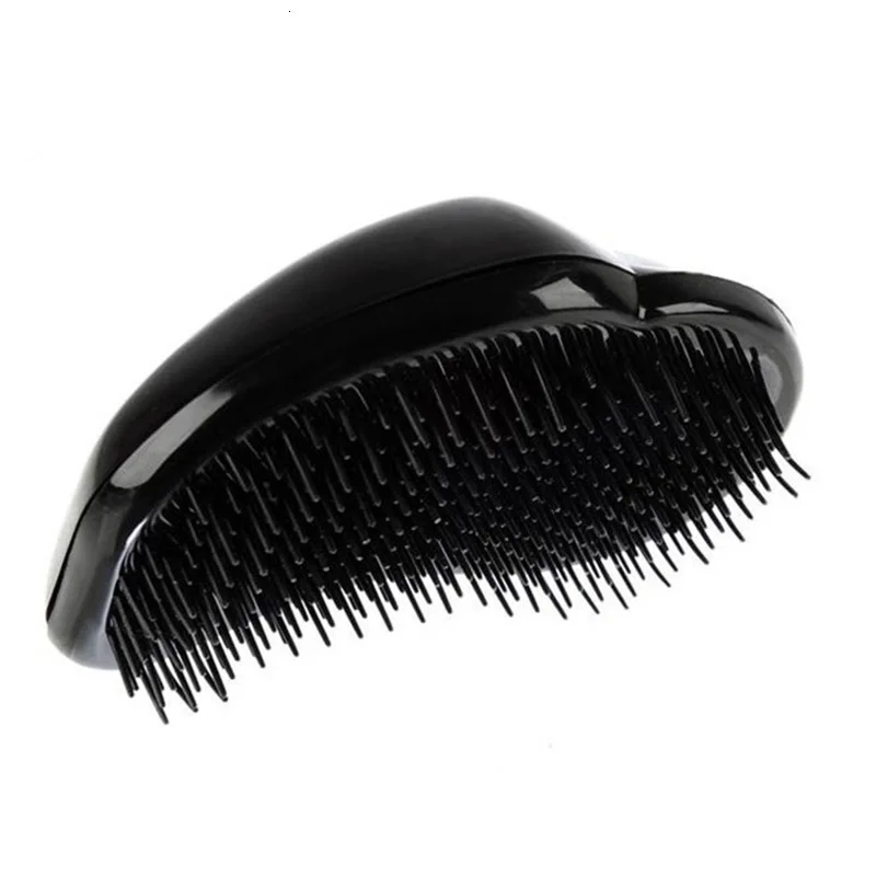 1 шт. черная расческа для распутывания волос душ салонная Щетка Для Волос