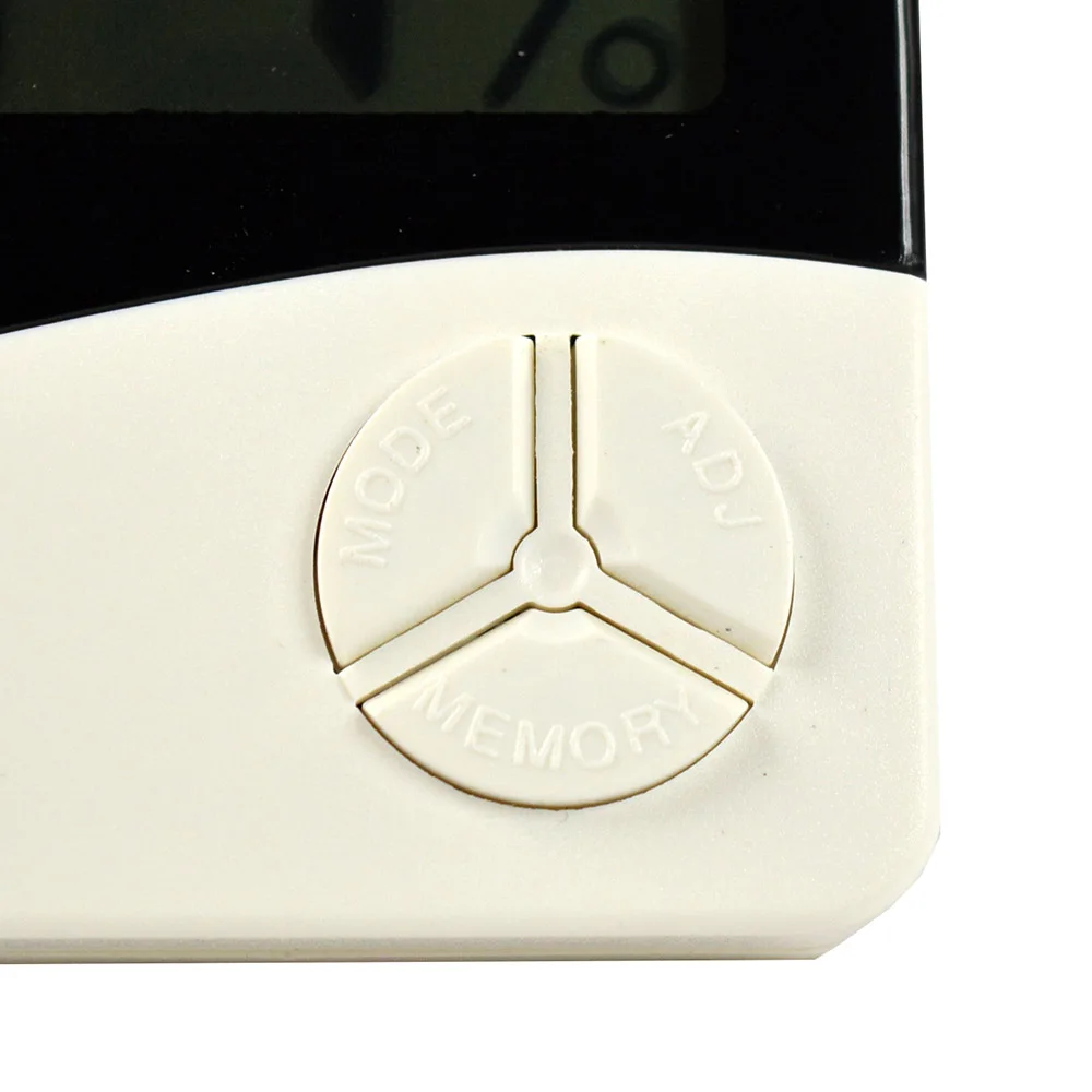 

1 Pcs Indoor Home Thermometer Digital LCD Hygrometer Temperature Humidity Meter Clock