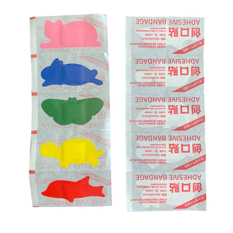 30 шт. детей Dreathable Водонепроницаемый рану пластырь повязка с милым