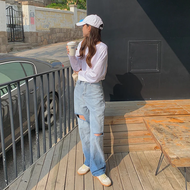 

Cool Gradient Denim Trousers