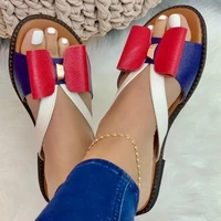 summer women slippers cute butterfly knot casual sandals lady slides flats plus size women shoes for women 2021 chaussure femme