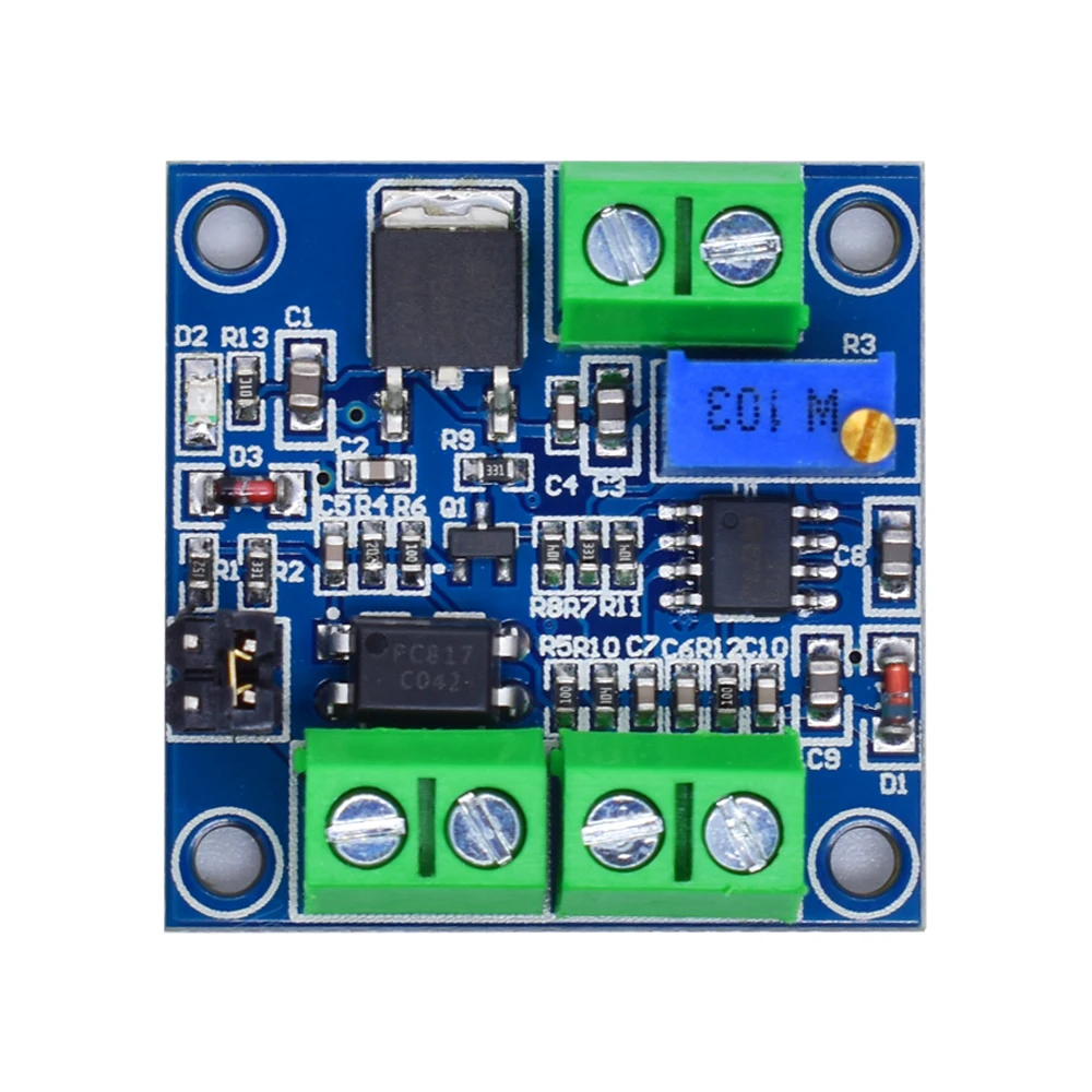 ШИМ в модуль преобразователя Напряжения 0%-100% до 0-10 В для PLC MCU цифро-аналоговый