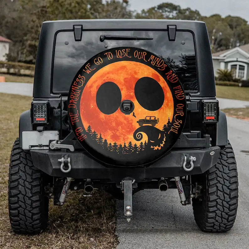 

To the dark we will lose our minds and find our soul Spare Tire COVER CAR-Custom Replacement Tire COVER CARs Your Own