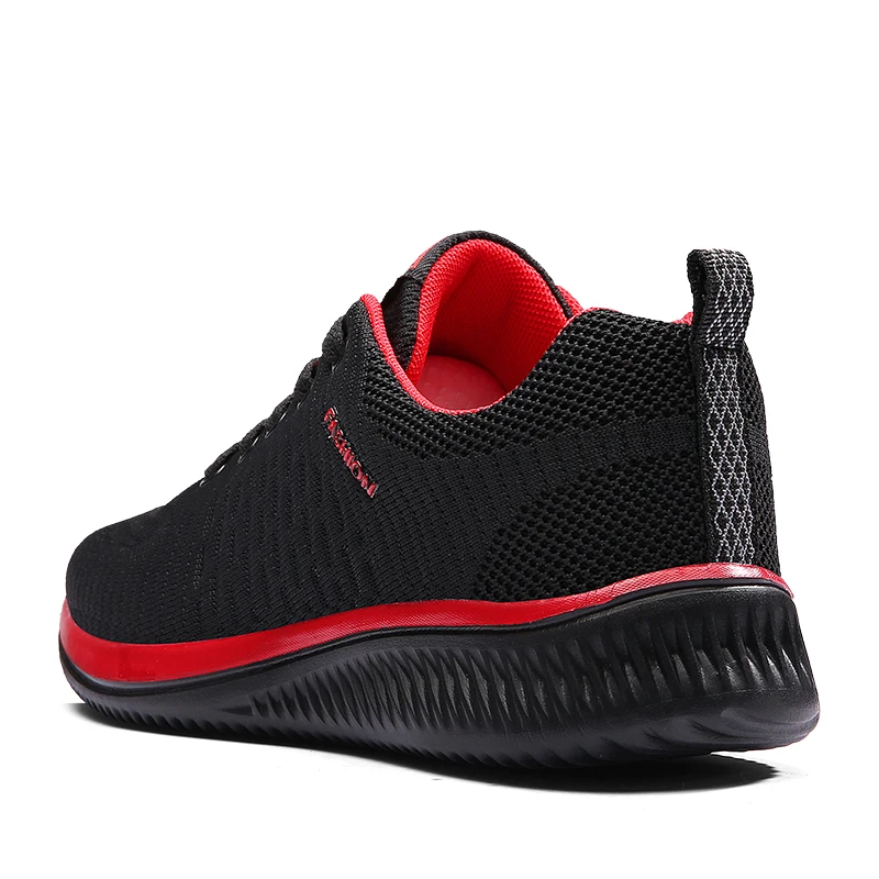 Мужская повседневная спортивная обувь с низким берцем дышащая из сетчатого