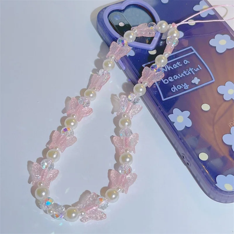 Новинка 2022 Модный женский чехол для телефона с бусинами и жемчугом