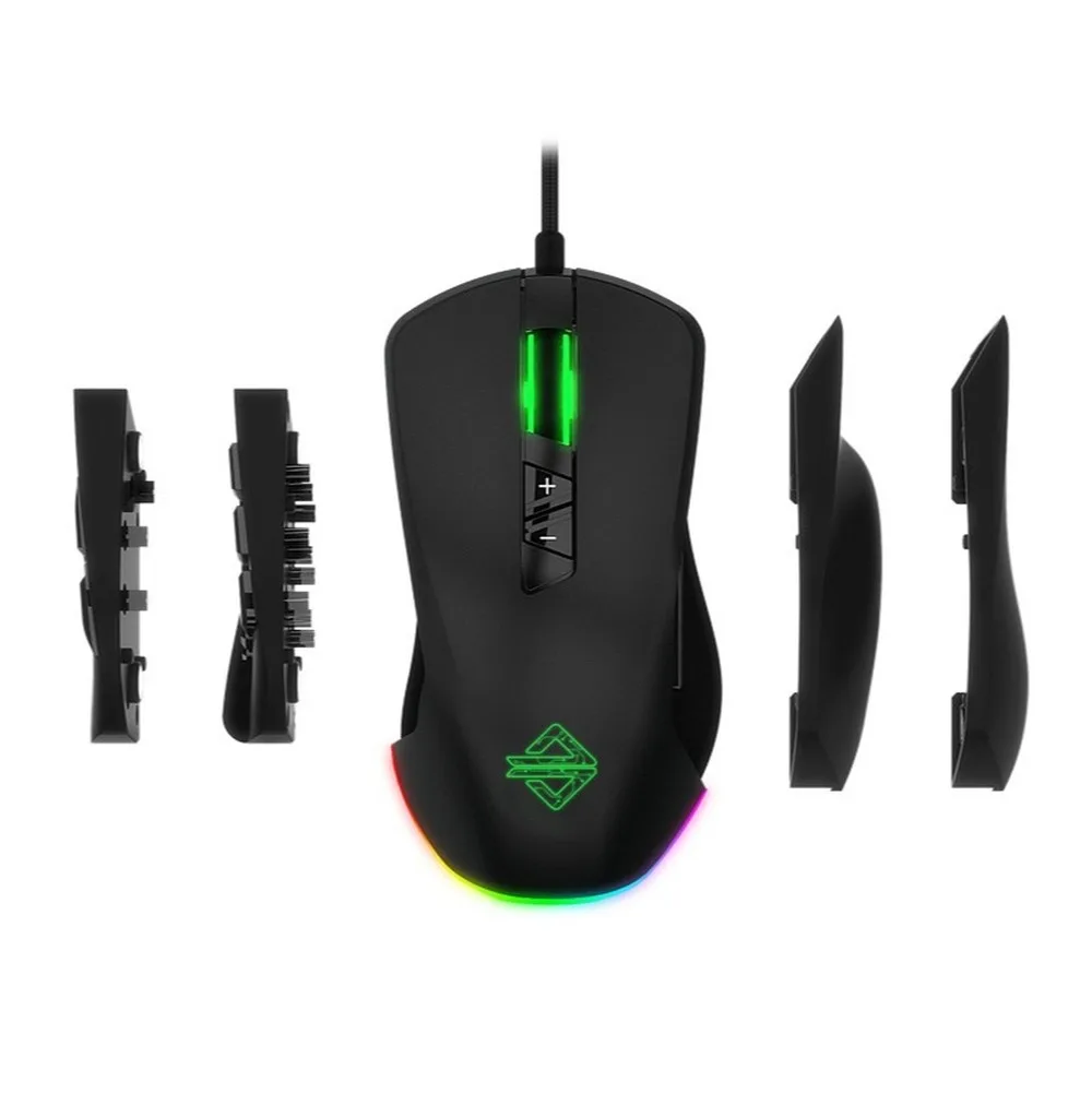 Высококачественная оптическая профессиональная игровая мышь с 7 клавишами ярких