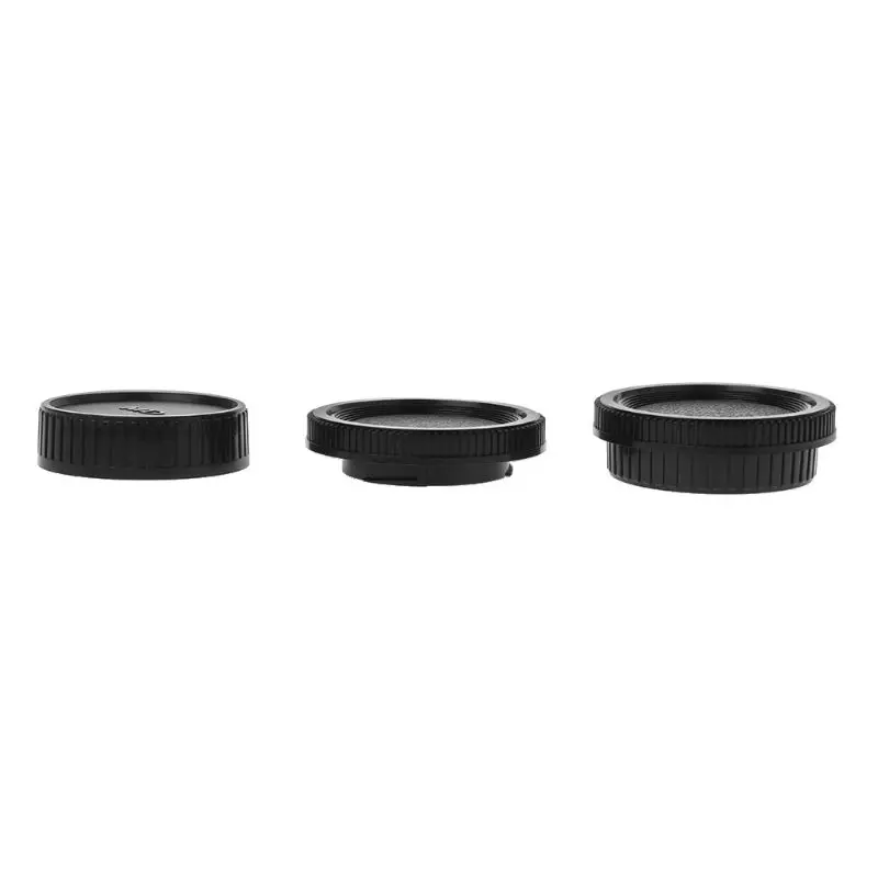 Rear Lens Body Cap Camera Cover Set Dust Screw Mount Protection Plastic Black Replacement for Minolta MD X700 DF-1 LX9A | Электроника