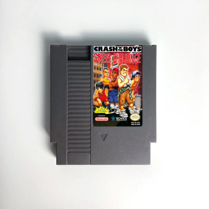 

Crash 'n the Boys - Street Challenge - Game Cartridge For NES Console 72 Pin