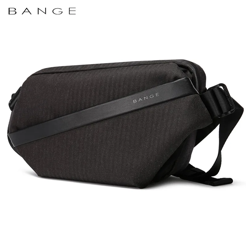 

BANGE Multifunction Crossbody Bags Men Chest Bag Short Trip Water Repellent Shoulder Bag Male Casual Messengers Bag 2021 New