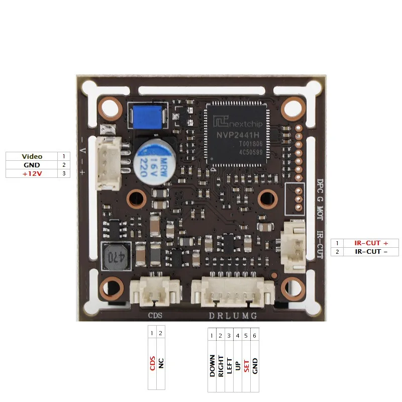 CCTV AHD камера 1080P SONY 1/2. 8 &quotIMX307 + NVP2441H CMOS плата 2 0 мегапикселя 4 в 1 для CVI TVI аналоговая