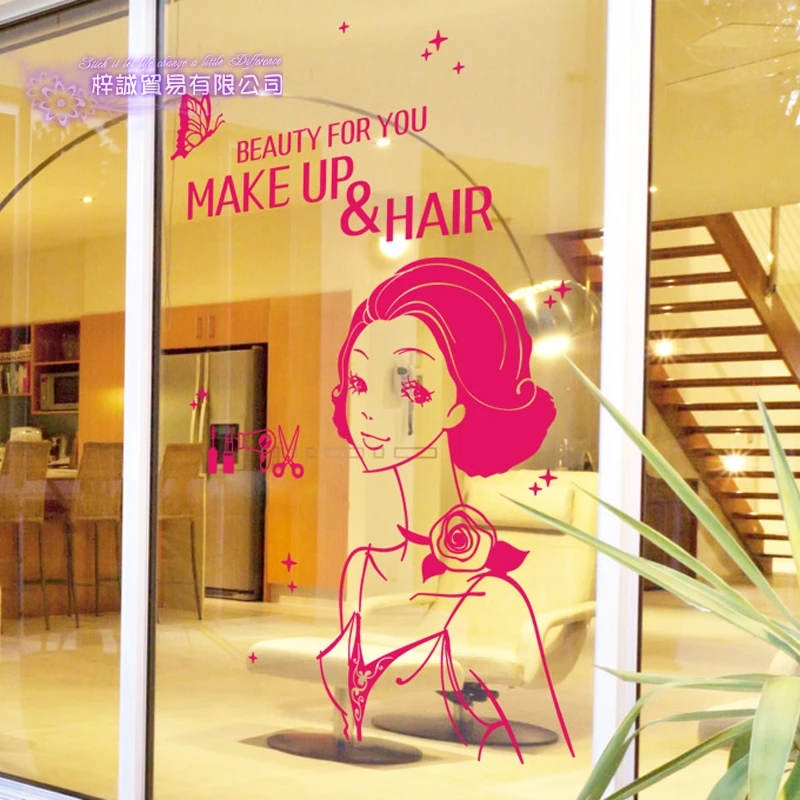 Наклейки для маникюра салонов макияж спа-наклейка красивые плакаты виниловые