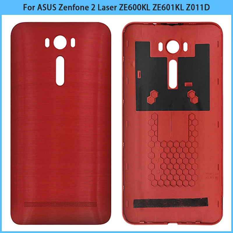 Новый задний корпус ZE600KL для ASUS Zenfone 2 Laser ZE601KL Z011D 6 '' пластиковая крышка