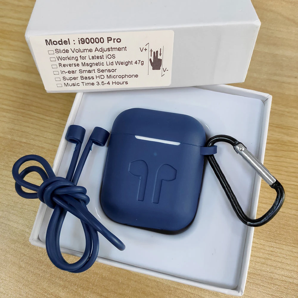Наушники i90000 TWS Pro Bluetooth 5,0, раздельные беспроводные наушники 8D, супер бас наушники для всех смартфонов PK i500 i5000 TWS