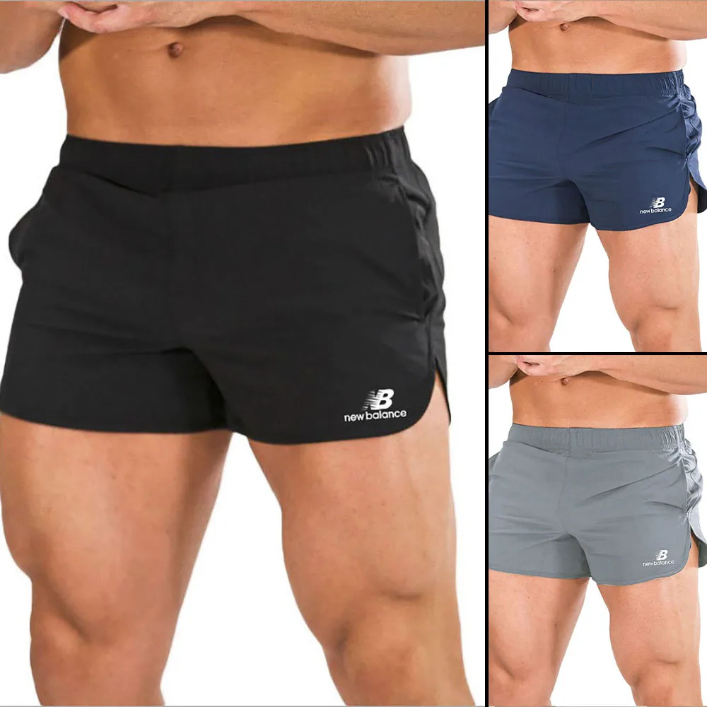 

2021 new men's gym fitness loose shorts bodybuilding jogging athletes high-quality summer shorts men's casual beach sports pants