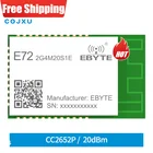 CC2652P Zigbee 3,0 2,4 ГГц беспроводной модуль 20 дБм длинный радиус действия 700 м ARM MCU SMD BLE 5,0 SOC передатчик ресивер