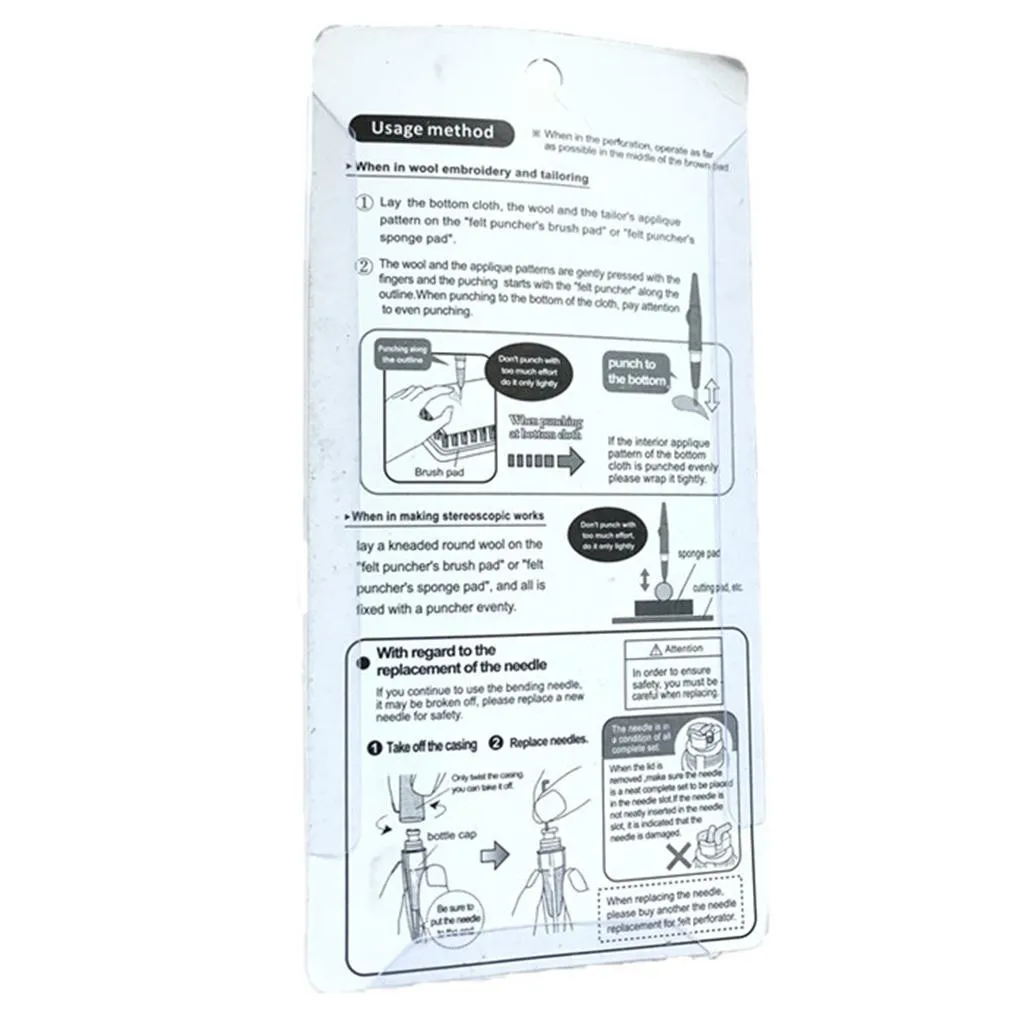 Шерстяной войлок 3 иглы ручка сделай сам три комбинированный набор швейных