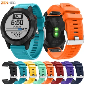22 мм силиконовый ремешок для Garmin Fenix 655 Plus, Смарт-часы, быстро снимающийся ремешок для Garmin Forerunner 935 945