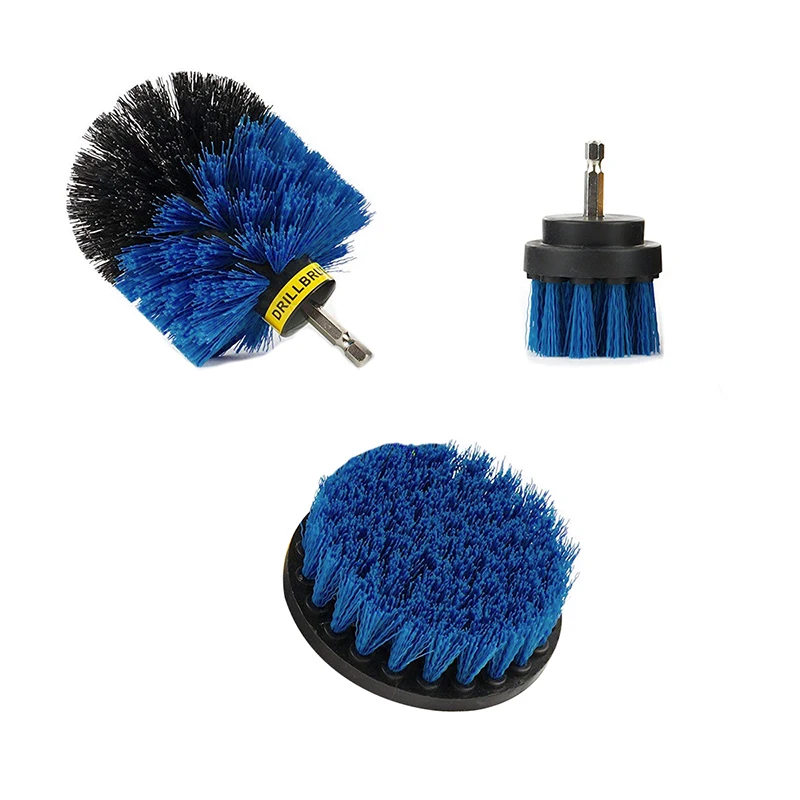 

3pcs Tile Grout Power Scrubber Cleaning Brush Attachment Tub Cleaner Combo Tool