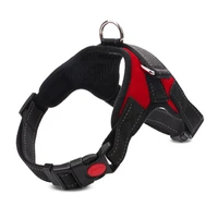 big dogs nylon harness collars adjustable explosion proof pet dog harness for medium large dog vest harnesses pet supplies