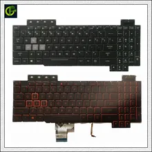 English Backlit keyboard for Asus TUF Gaming FX505 FX505G FX505D FX505GD FX505GE FX505GM FX505DY FX505DV fx505dt US laptop