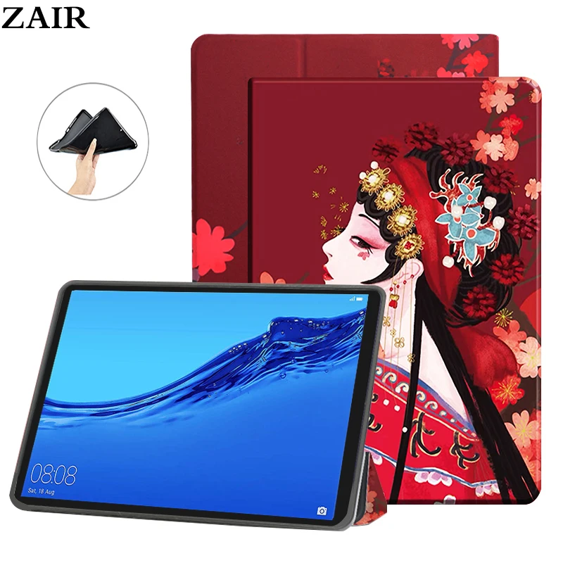 

PU Leather Case For Huawei MediaPad M5 lite 10 Tablet Case For Huawei Mediapad M5 lite BAH2-W19/L09/W09 10.1" Protective Cover