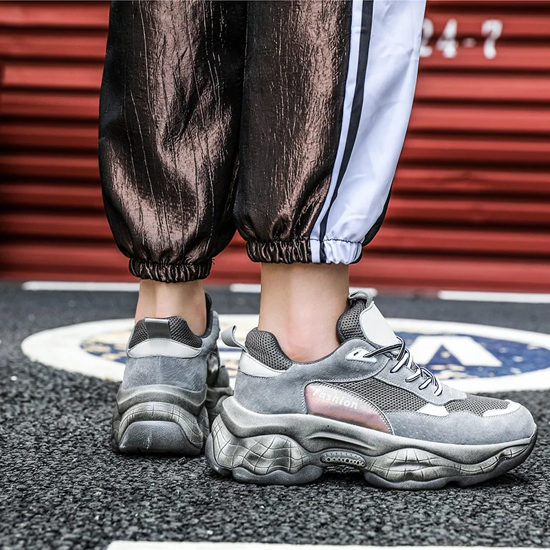 Обувь для папы женская обувь с фланцем увеличивающая рост коллекция 2019 года