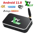 Приставка Смарт-ТВ UGOOS X4 PRO, 1000 м, Android 11,0, 4 + 32 ГБ