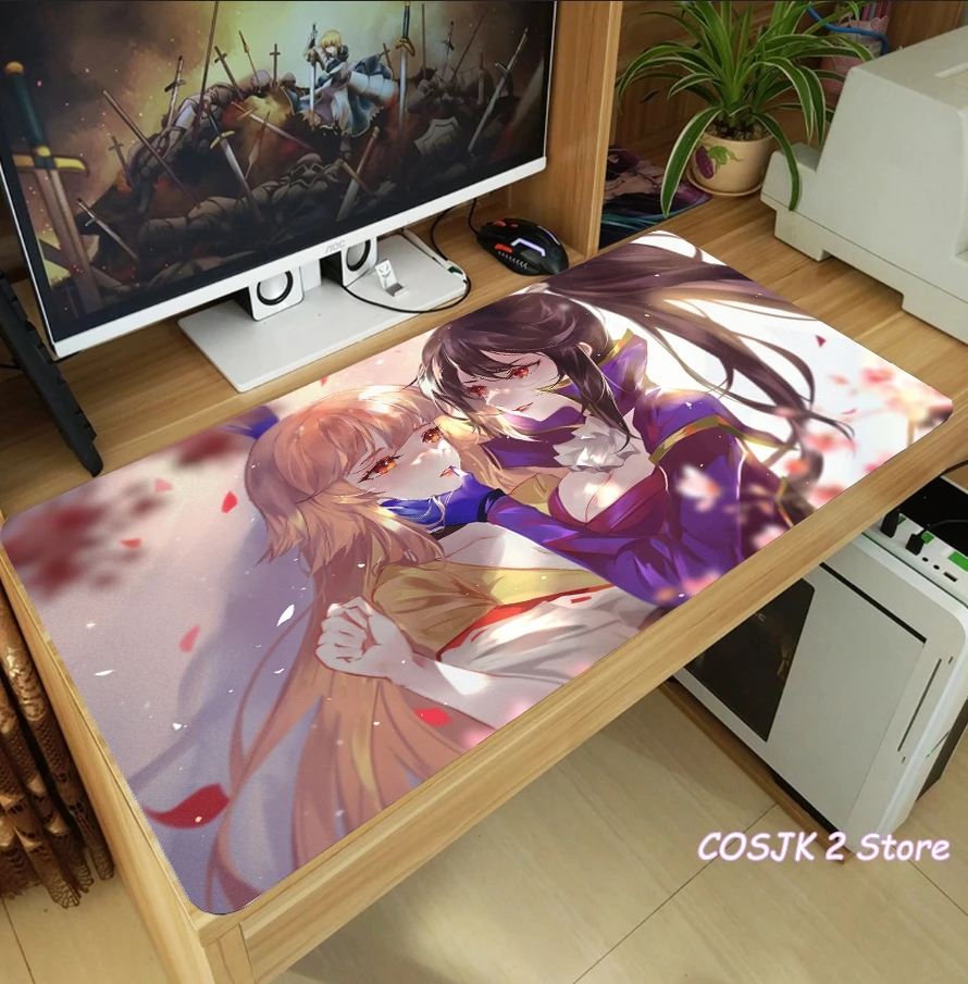 Коврик для мыши с аниме Fate/Grand Order Oda Nobunaga Okita Souji утолщенный игровой коврик