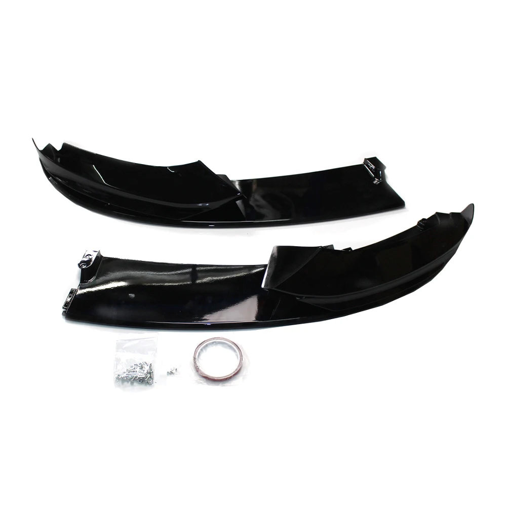Автомобильный передний бампер для BMW F32 F33 F36 4 серии 2014 15 16 17 18 19 2020 глянцевый черный