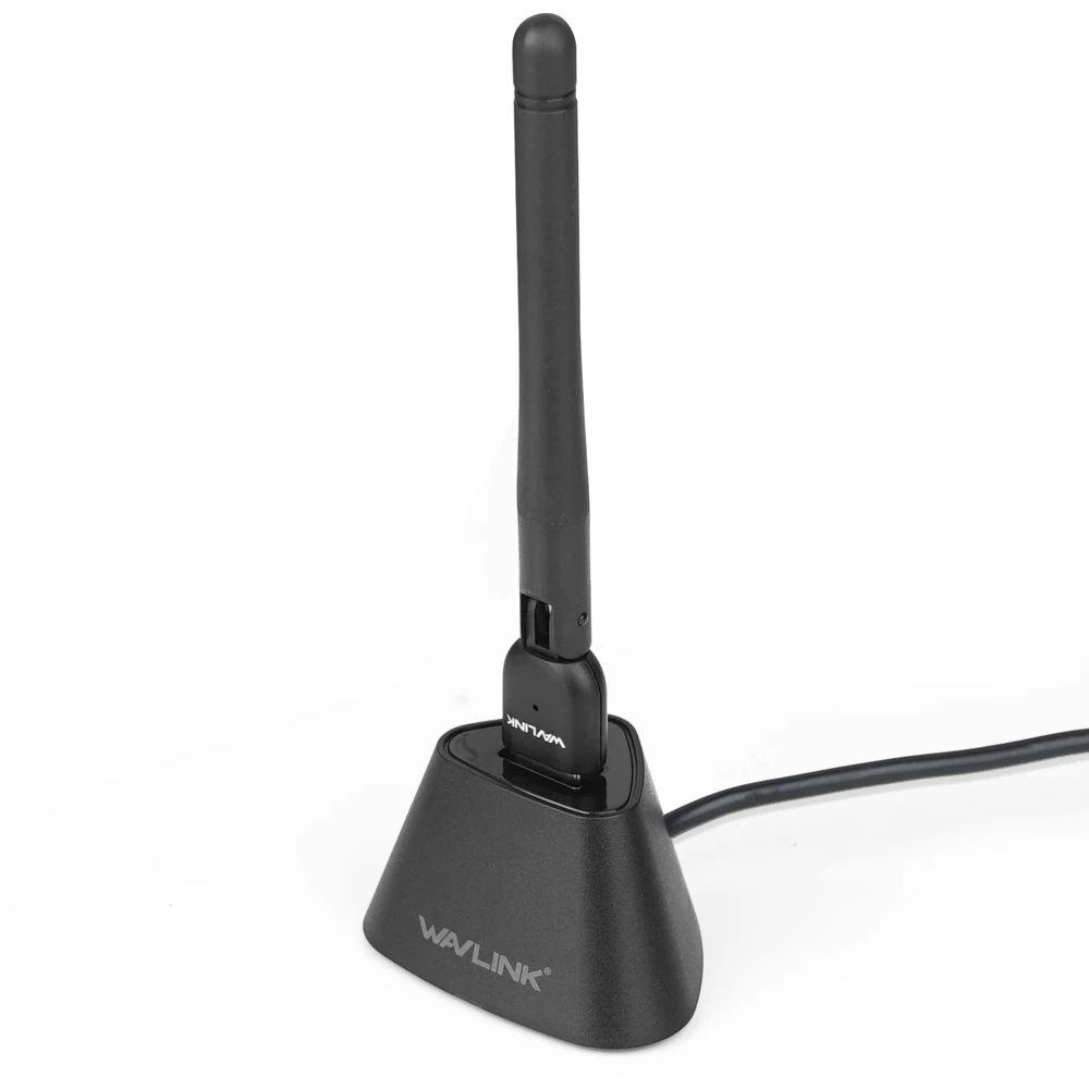 Wavlink USB WIFI адаптер 5 ГГц Wi Fi dongle 600 Мбит/с док станцией wifi антенна большой радиус