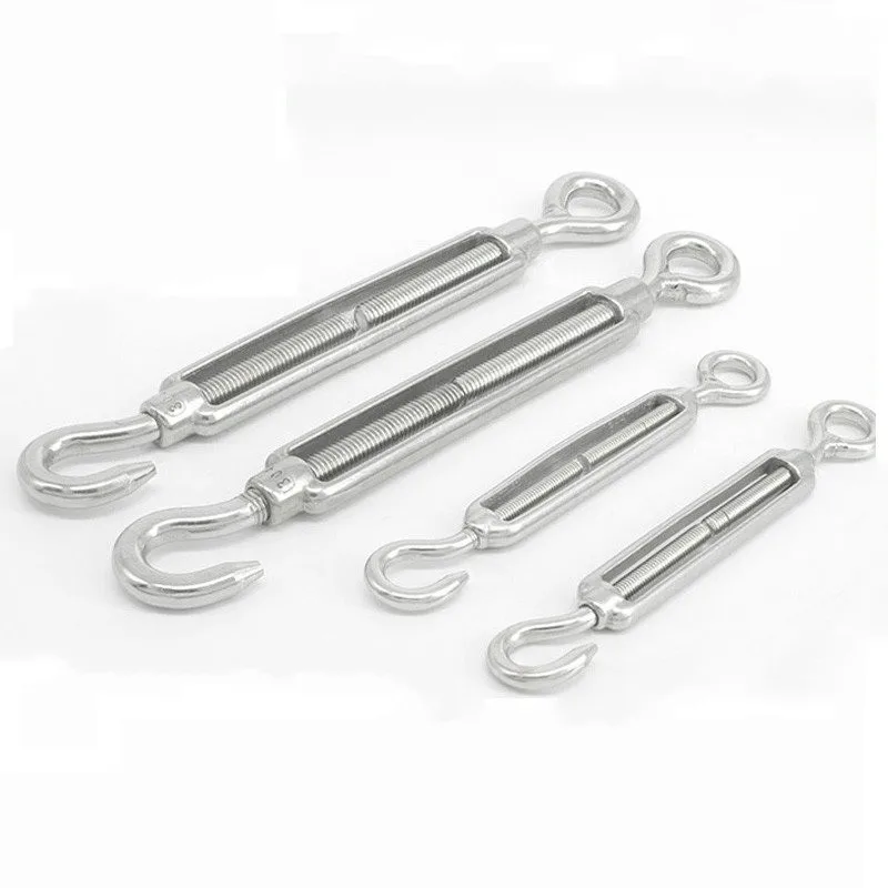 1 шт. регулируемые Крючки для снаряжения цепи из нержавеющей стали 304 и Глазчатая